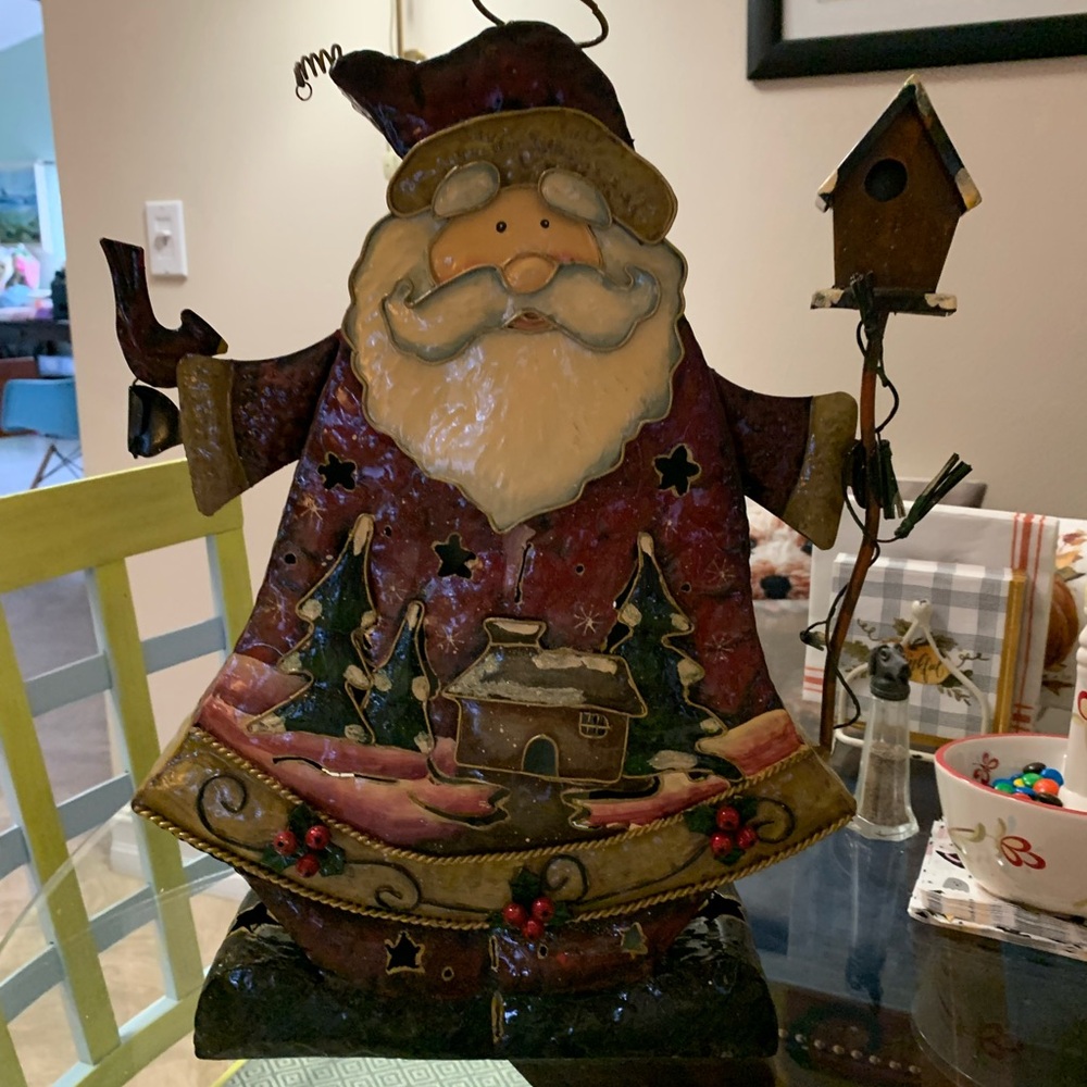 Festive Santa Claus Holiday Decoration